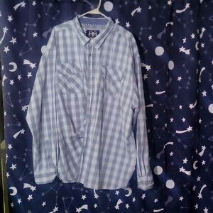 4XL Button Down Lions Crest By English Laundry
